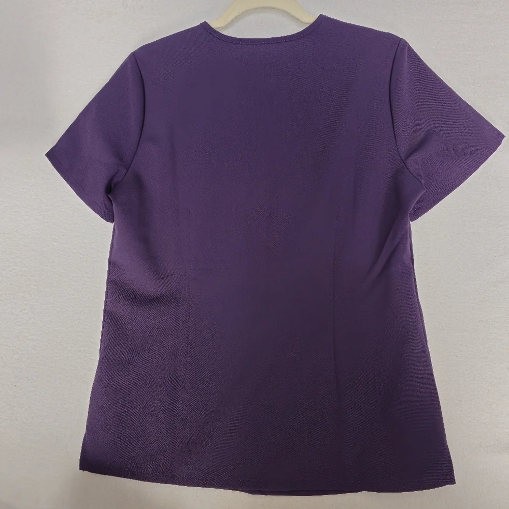 Figs NWT Catarina scrub top Ultraviolet/Dark purple size‎ S Petite